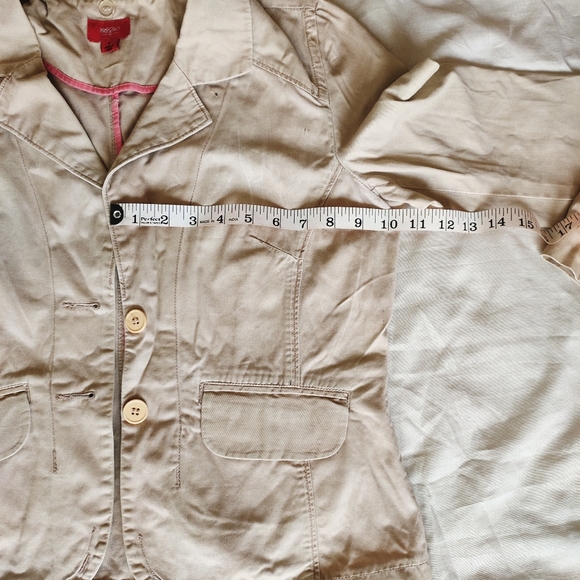 Fixed rate - Beige cotton jacket - Picture 5 of 11